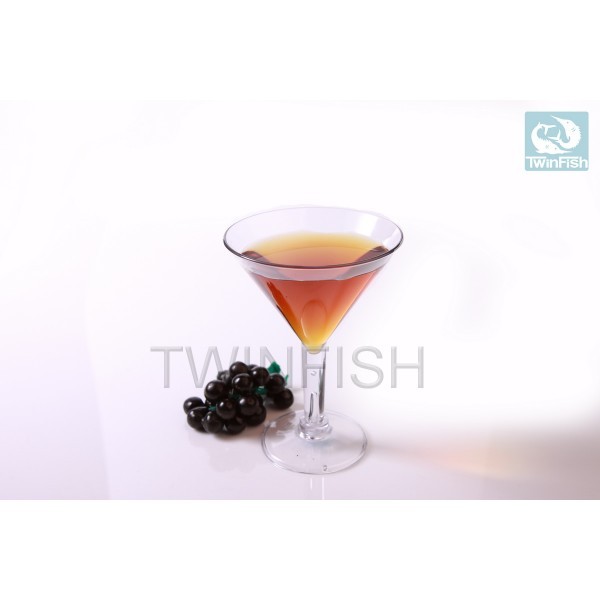 TAAS-207 แก้วขาพลาสติกใส บรรจุ 7 ออนซ์