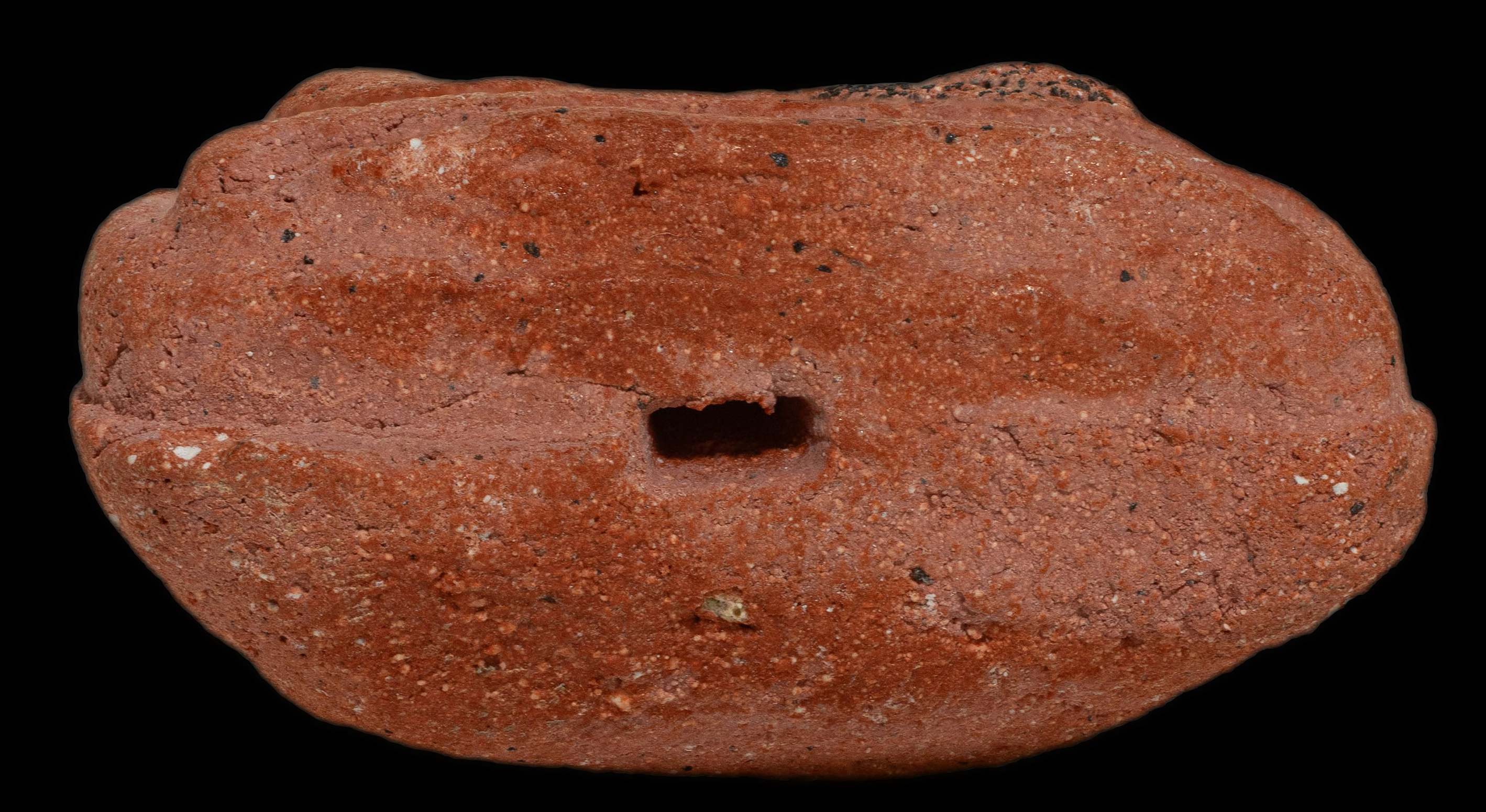 พระปิดตา วัดประสาทบุญญาวาส เนื้อแดง โรยแร่ ปี 2506