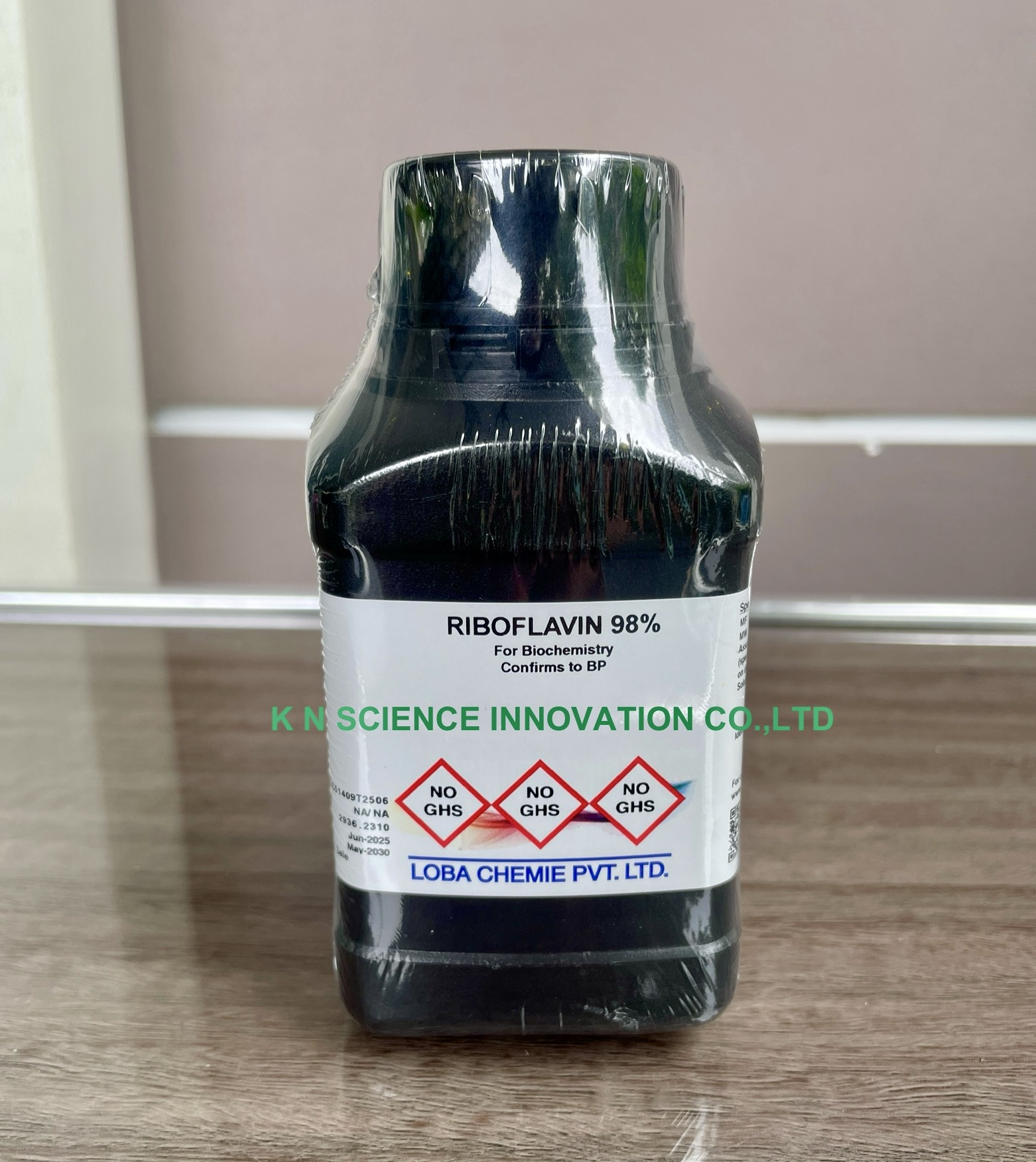 Riboflavin (Vitamin B2), For biochemistry 83-88-5, 25 g ,Loba 0558000025