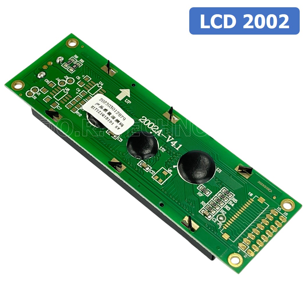 (1ชิ้น) AA361 โมดูลจอแสดงผล LCD2002 Yellow Green Backlight 5V MOQ100 จอแสดงผล หน้าจอ LCD Module