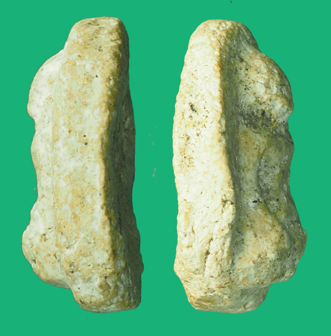 *35702 พระผงกรุวัดเงินคลองเตย พิมพ์พระคง กรุงเทพ 9