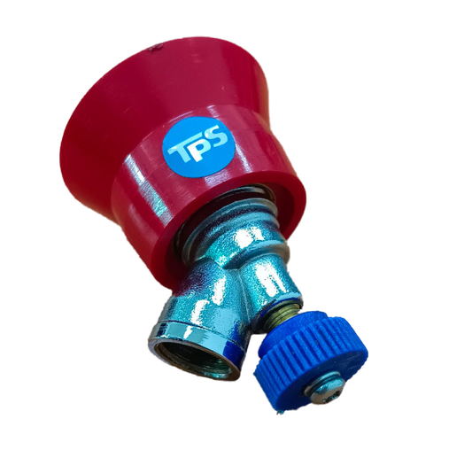 หัวพ่นหมวกแดง 45 องศา