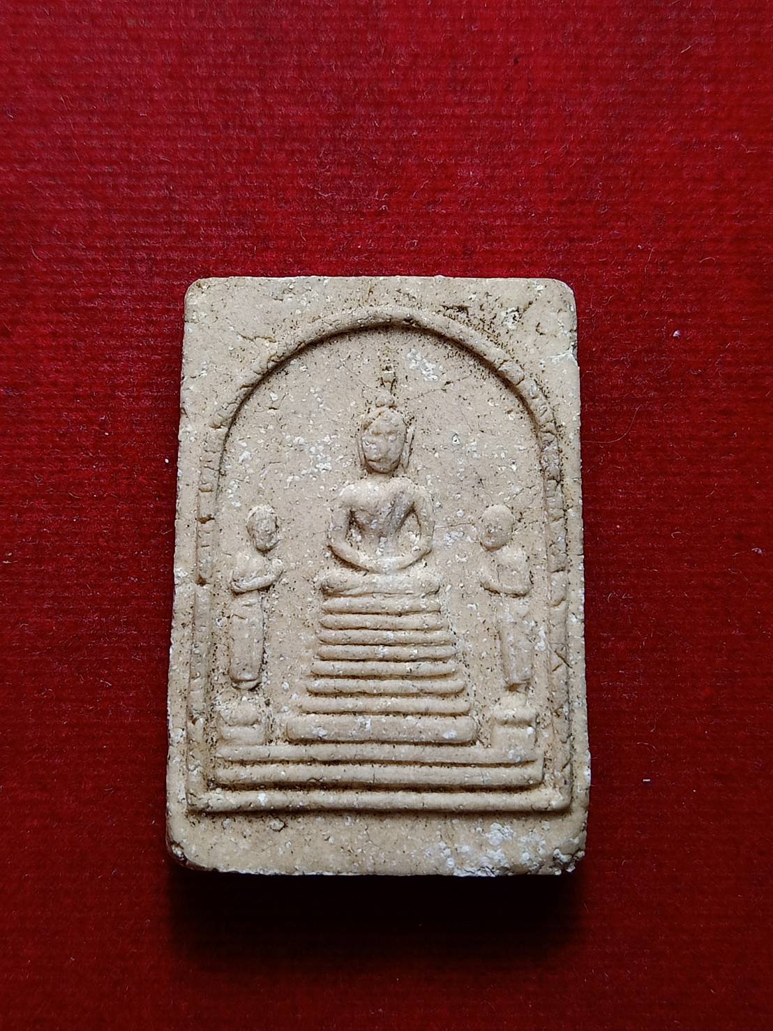 สมเด็จหลวงพ่อนอ วัดกลางท่าเรือ จ.อยุธยา ปี 2513 (SKU-08229)