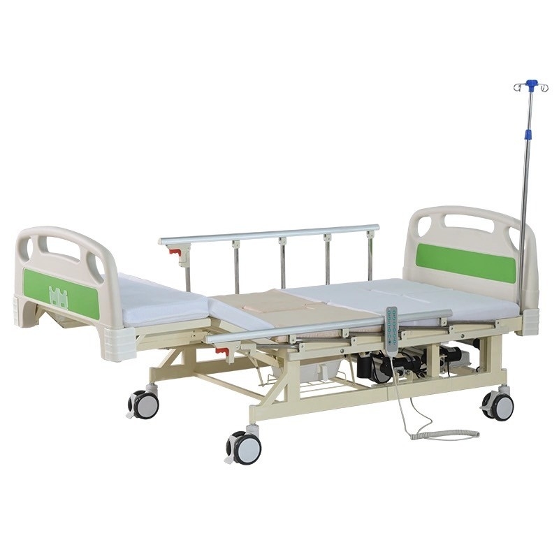 เตียงไฟฟ้า ปรับนั่งเต็ม+พลิกตัว ราวสไลด์ (DS7)