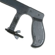 โครงเลื่อยเหล็กดำจีน ปรับได้ 10"-12" เลื่อยตัดเหล็ก ใช้ตัดเหล็ก ใช้ตัดท่อ PVC ตัดไม้ เลื่อยตัดเหล็ก เลื่อยเหล็ก