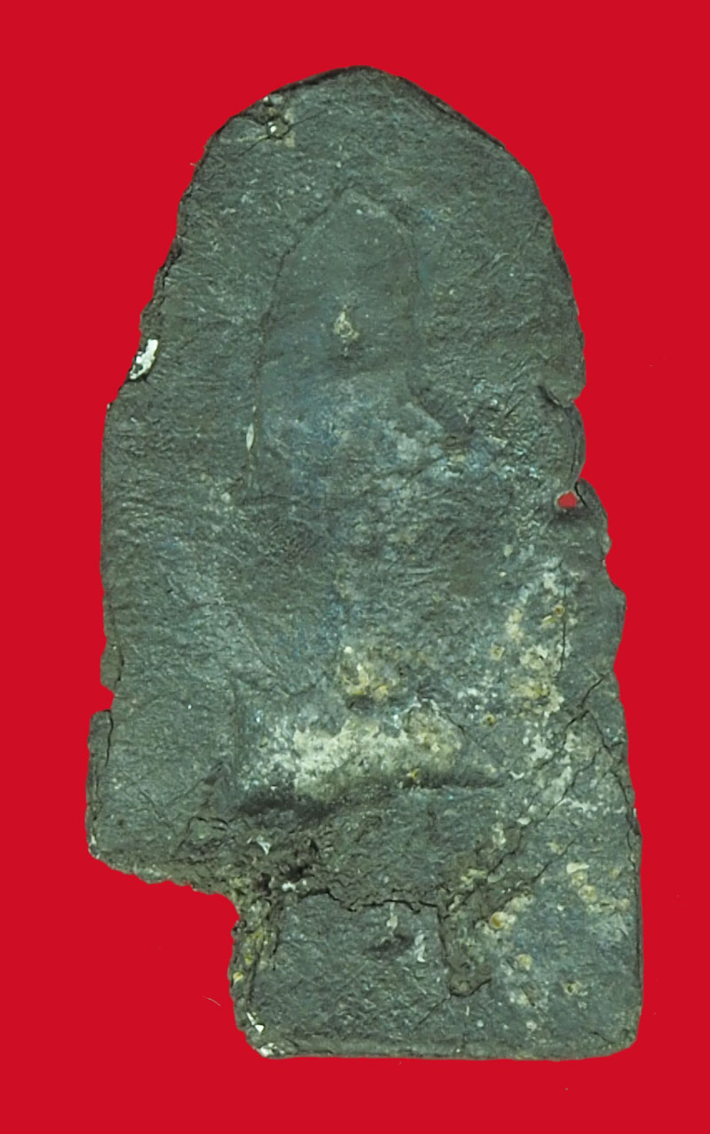 *32977 พระเเผง 21 ตัดเดี่ยว กรุวัดราชบูรณะ อยุธยา เนื้อชินเงิน 13