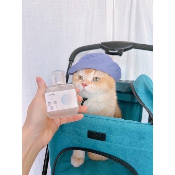 Kitazawa VERFRIS สเปรย์น้ำหอมแมว กลิ่นหอมละมุน น้ำหอมแมว ช่วยดับกลิ่นและบำรุงขน