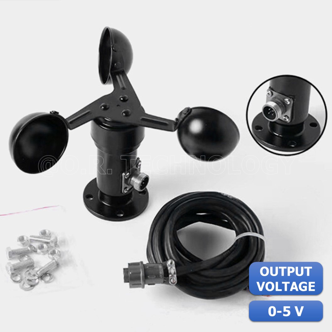 (1ชิ้น) NB136 เซนเซอร์วัดความเร็วลม แปลงเป็น แรงดัน 0-5V Wind Speed Sensor Voltage Output 0-5V