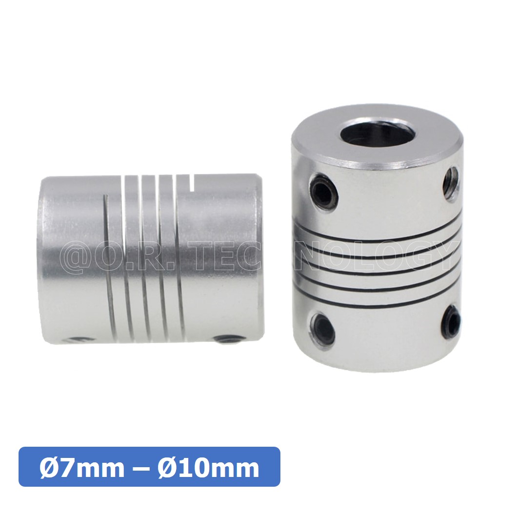 (1ชิ้น) KR459 7-10 คัปปลิ้ง ข้อต่อเพลามอเตอร์ คัปปิ้ง มอเตอร์ ข้อต่อแกนมอเตอร์ Elastic Coupling ขนาดรูเพลา 7mm-10mm