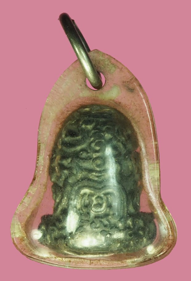 *37718 พระปิดตายันต์ยุ่งหลวงพ่อนารถ นาคเสโน วัดศรีโลหะราษฎร์บำรุง จ.กาญจนบุรี ปี 2520 เนื้อชินตะกั่ว 6