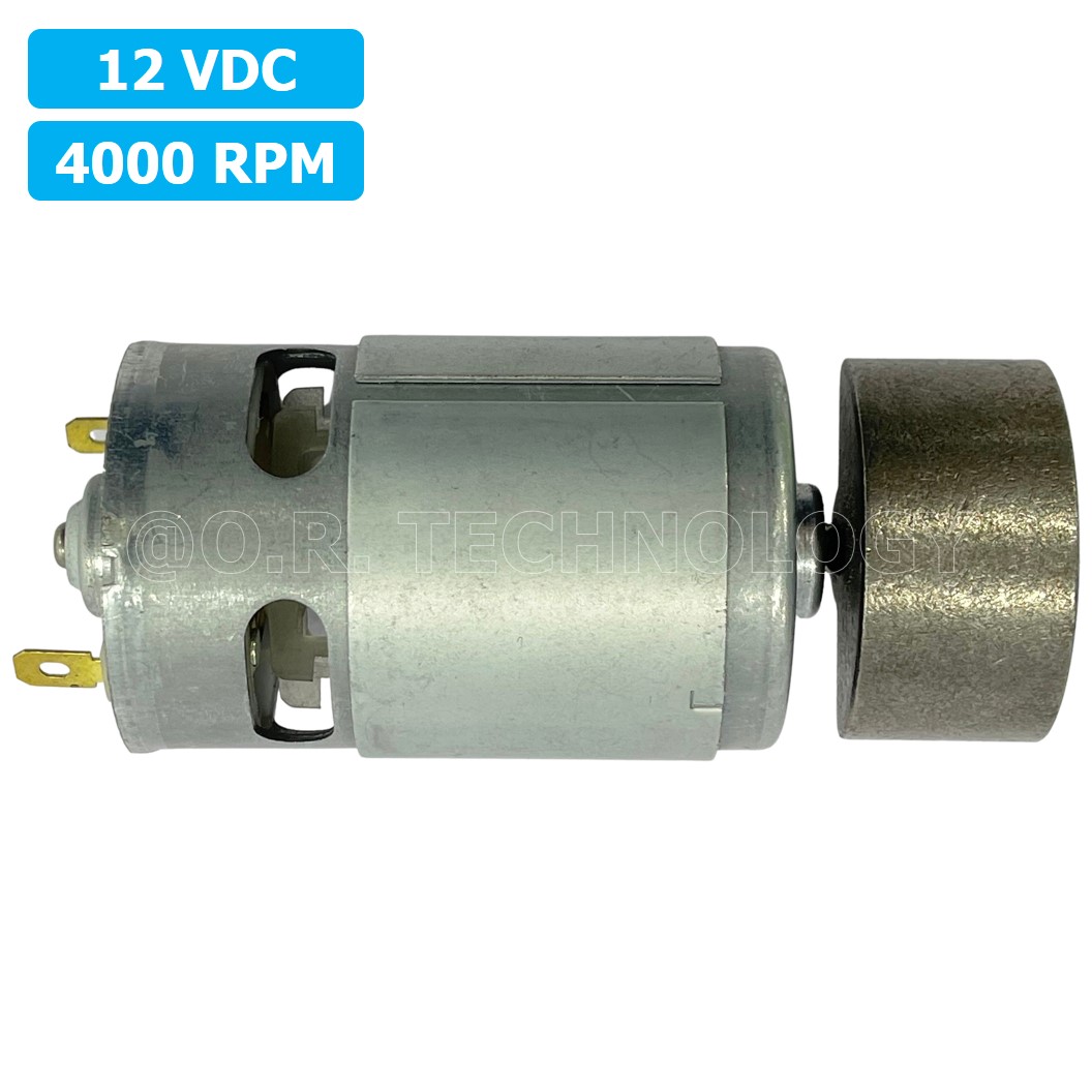 (1ชิ้น) JB204 มอเตอร์สั่น มอเตอร์ 775 12VDC 4000RPM Vibration motor sector shape high speed strong vibration motor