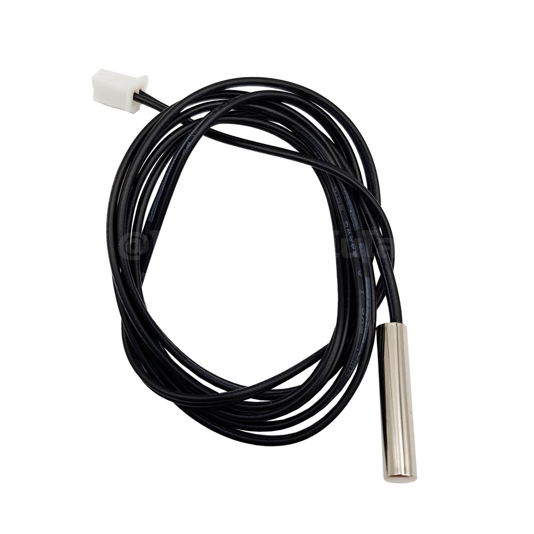 NTC 3950 10k เซนเซอร์วัดอุณหภูมิกันน้ำ แบบ 2สาย (-20 to 105°C) NTC Thermistor Temperature Sensor Waterproof Probe Cable 5*25.5mm 1% accuracy