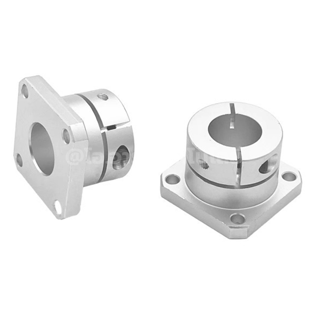 STHWSB / STHWSBL แป้นยึดแกน ขนาด 8mm-30mm Aluminum Alloy Square Flange Coupling Standard/Extended type คัปปิ้ง Shaft Coupler Connector 8mm/10mm/12mm/16mm/20mm/25mm/30mm ข้อต่ออลูมิเนียมอัลลอยด์