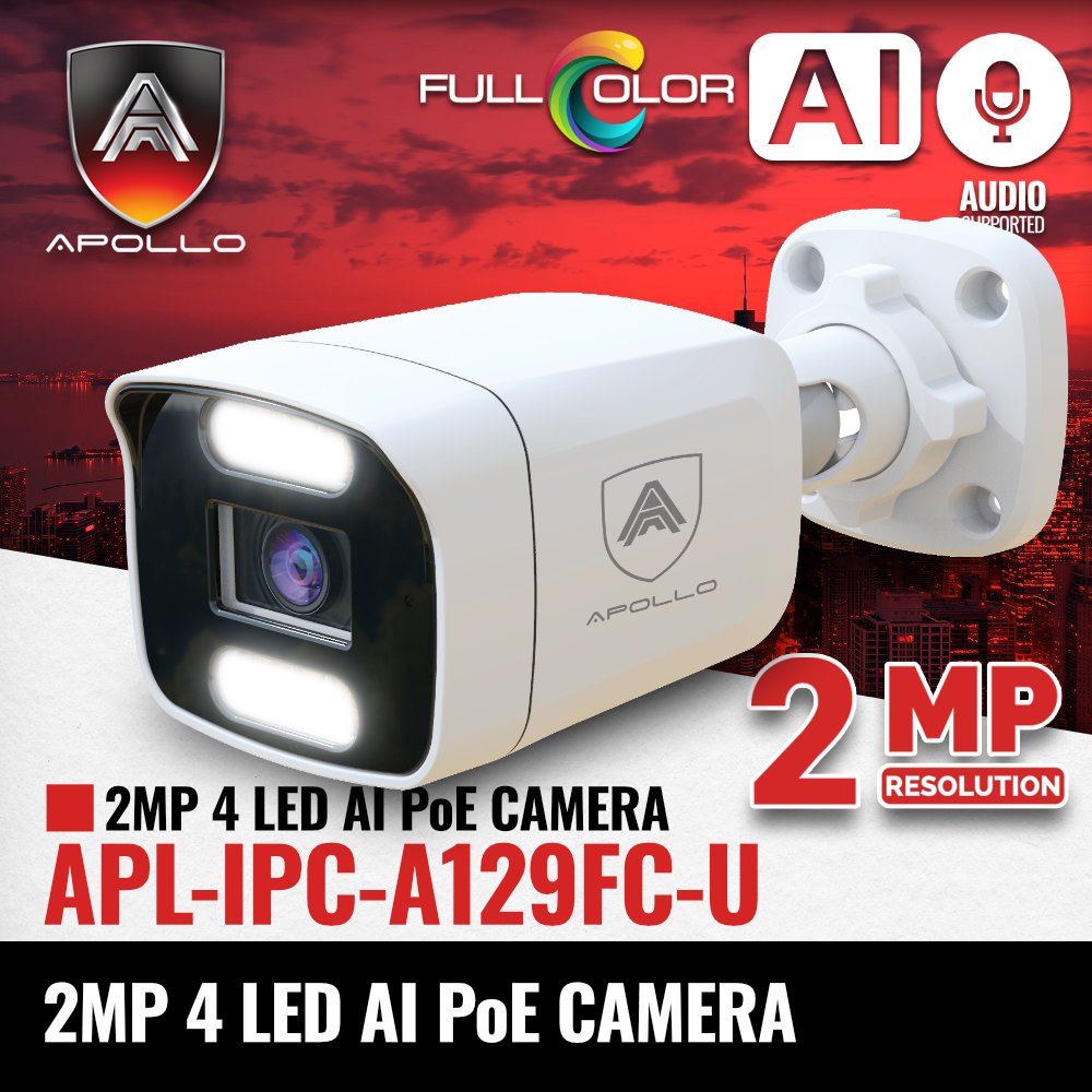 กล้องวงจรปิด APL-IPC-A129FC-U 2MP