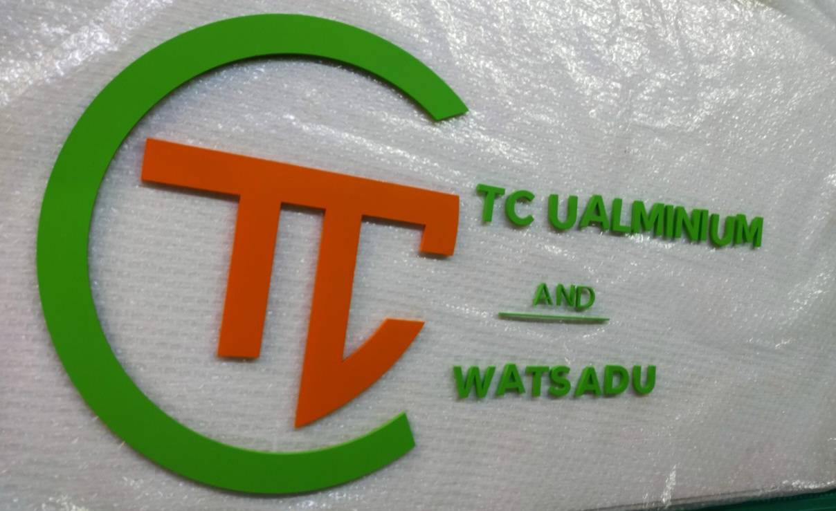 ป้ายอักษรพาสวู๊ดทำสี