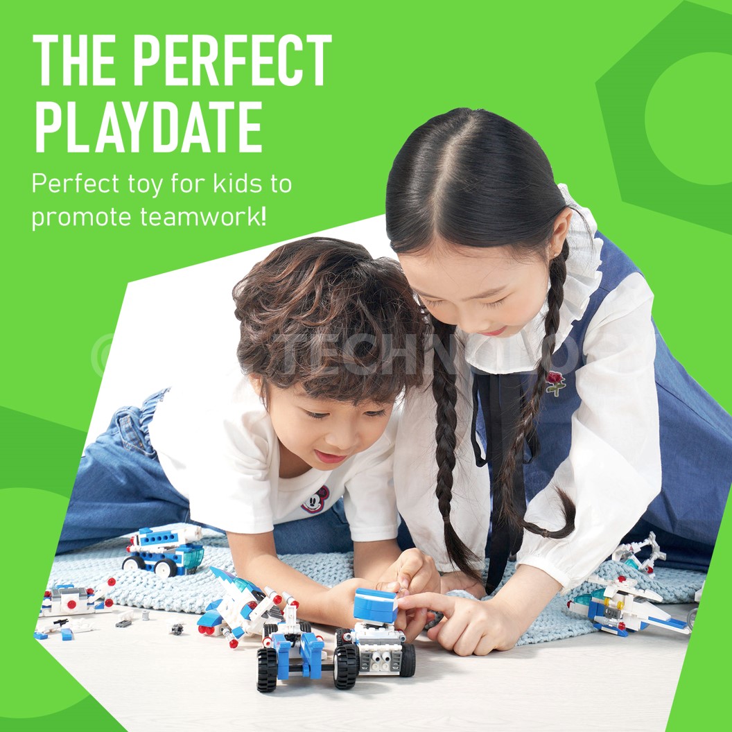 Makerzoid MKZ-BK-FB Fun Building Block ชุดเรียนรู้ เสริมทักษะ หุ่นยนต์ ตัวต่อ ส่งเสริมการเรียนรู้