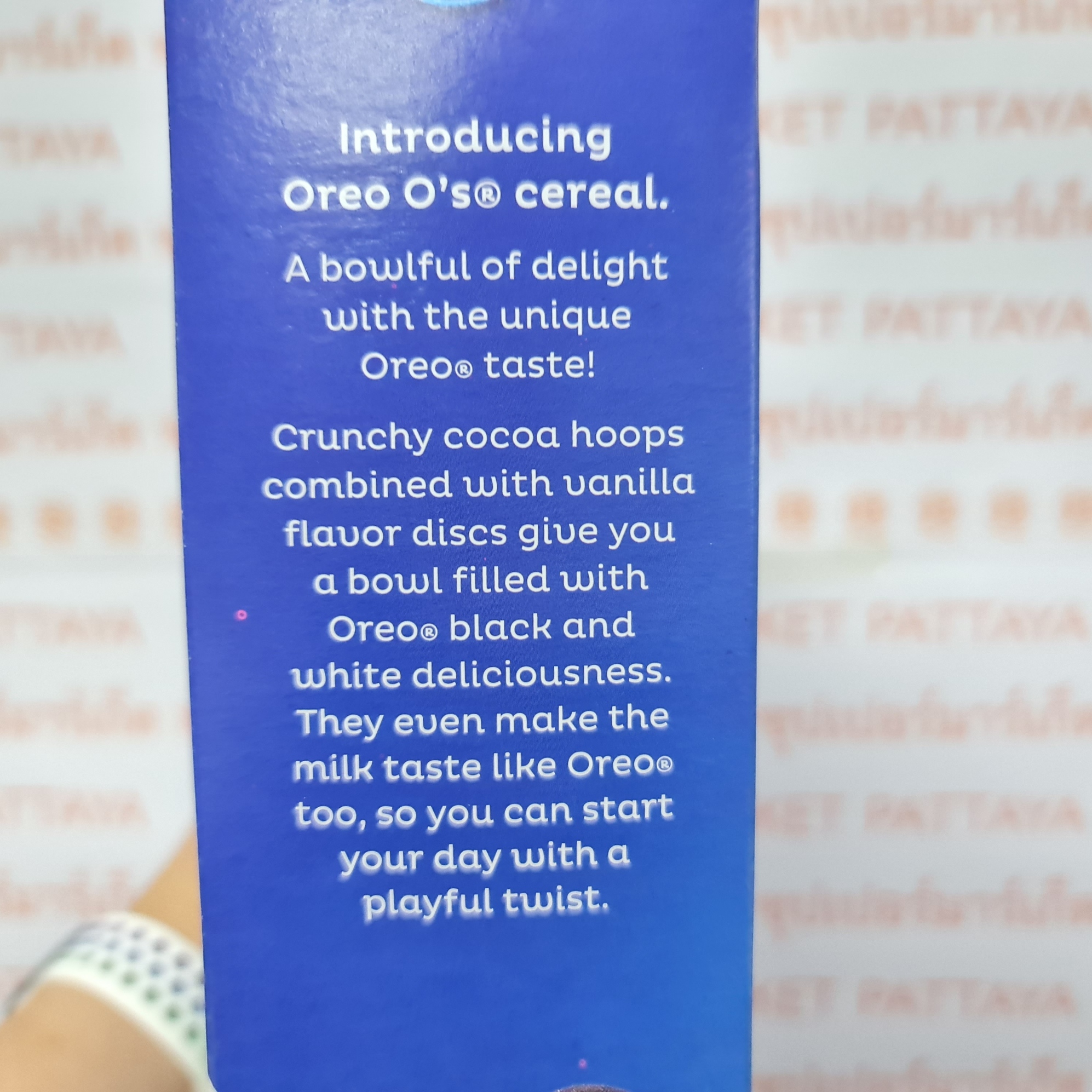 โอรีโอ โอส์ ซีเรียล รสช็อกโกแลตและวานิลลา 311 กรัม Oreo O's Cereal 311 g.