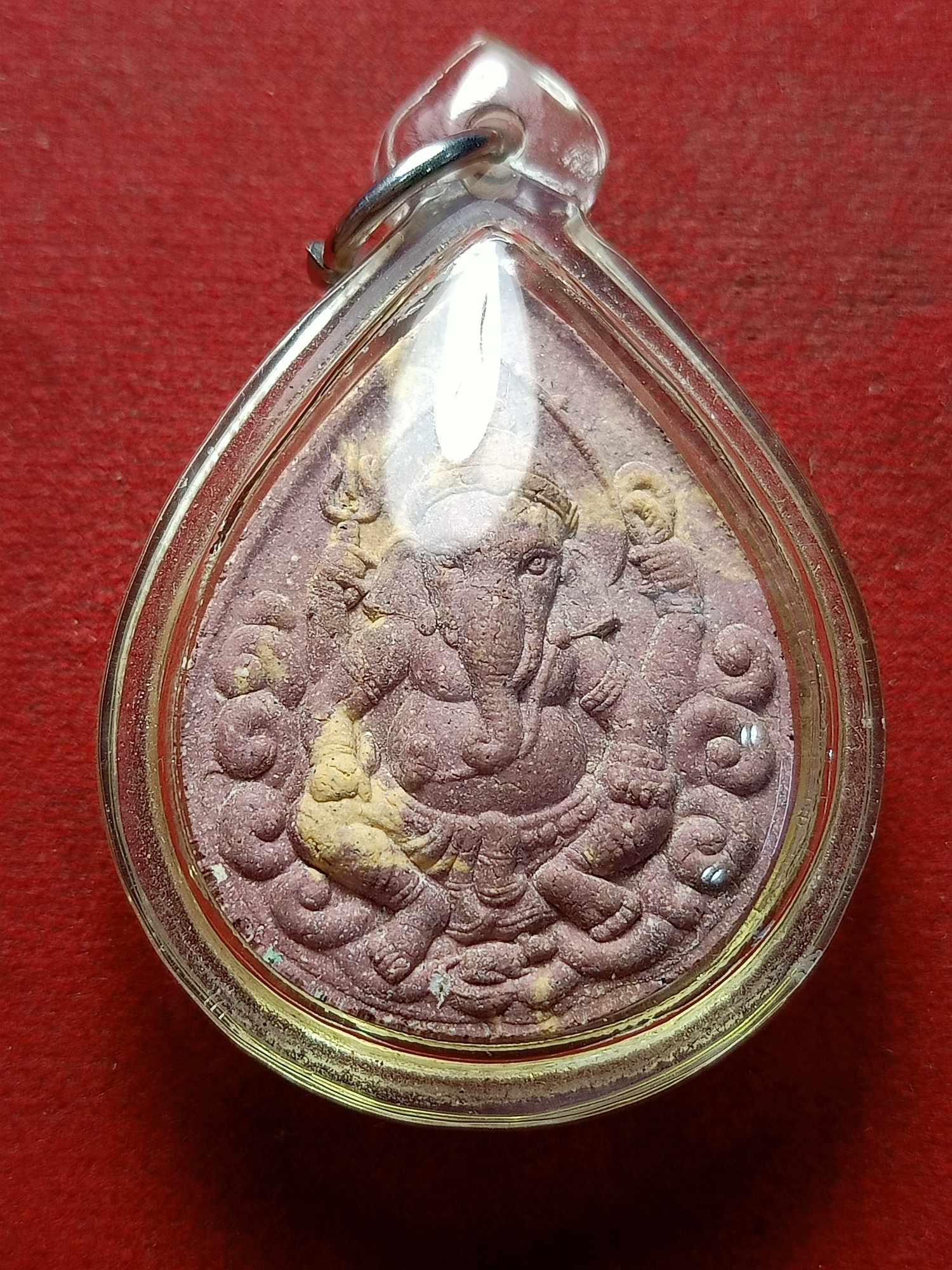พระพิฆเนศ หลวงปู่หมุน วัดบ้านจาน จ.ศรีสะเกษ ออกวัดซับลำใย (SKU-03961)