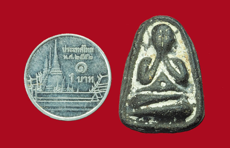 *31526 พระปิดตาเนื้อใบลาน ไม่ทราบที่และปีสร้าง 6