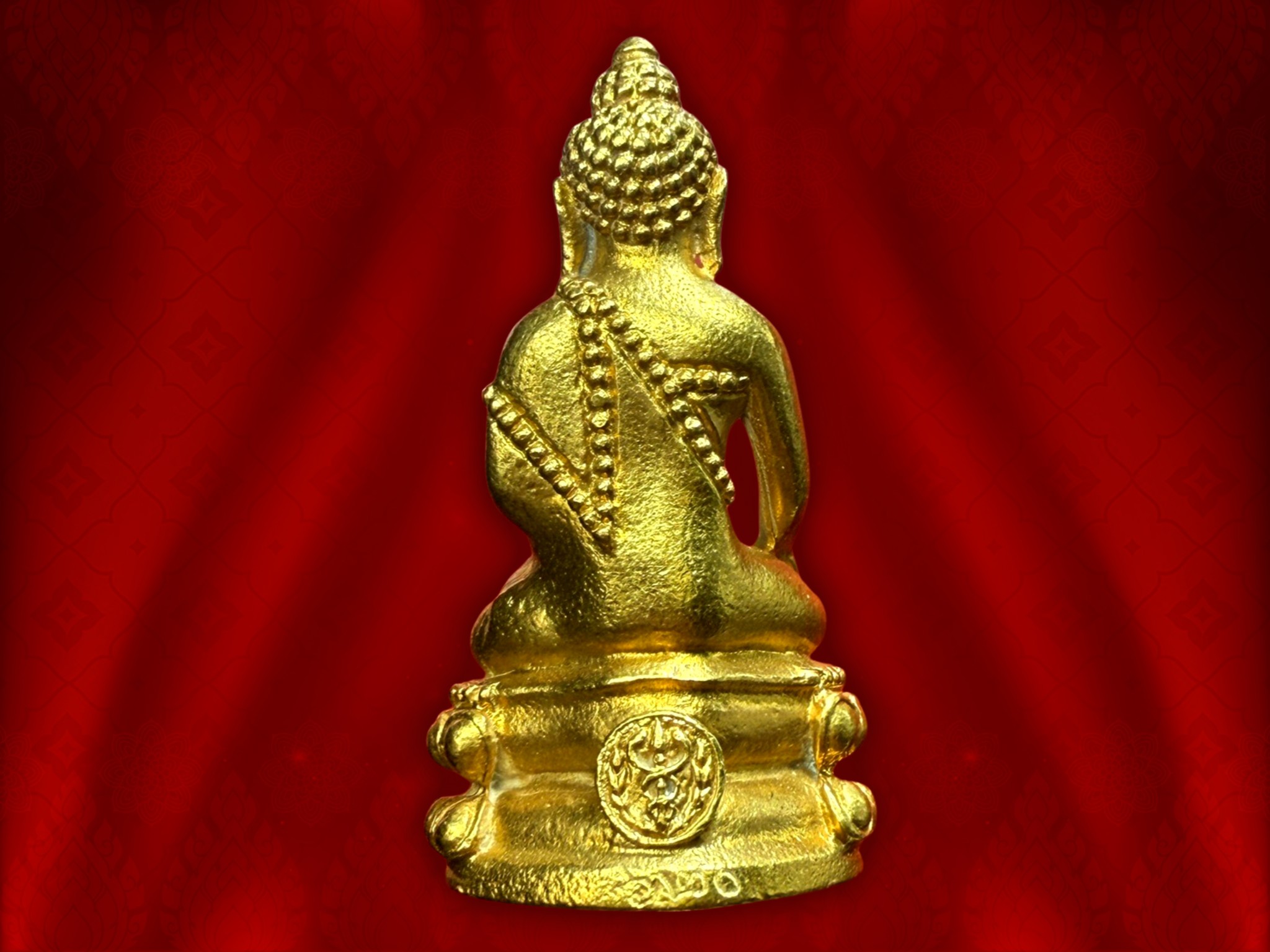 พระกริ่งศิรากาศ ภปร. (คุ้มเกล้ามหามงคล) ภปร. ปี 2524 พิธีใหญ่ เนื้อทองคำ หนัก 30 กรัม ( 2 บาท) หายากสุดๆ ที่มีมาพร้อมกล่องแบบนี้ครับ กริ่งดังฟังชัด งามสุดๆ ในหลวง ร.๙ ทรงเททอง สมเด็จพระสังฆราชเจ้า กรมหลวงวชิรญาณสังวร (เจริญ สุวัฑฒโน) วัดบวรนิเวศวิหาร พระเ