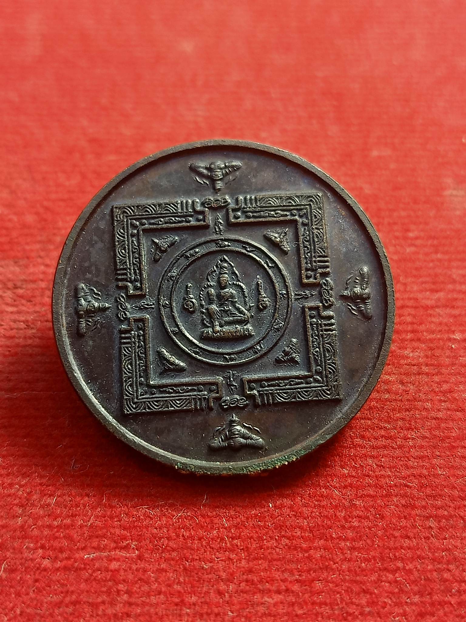 พระเทวราชโพธิสัตว์แห่งอาณาจักรทะเลใต้ รุ่นสร้างบารมีพ่อ ณ เทวสถานองค์จตุคามรามเทพ วัดคอหงส์ หาดใหญ่ (SKU-00891)