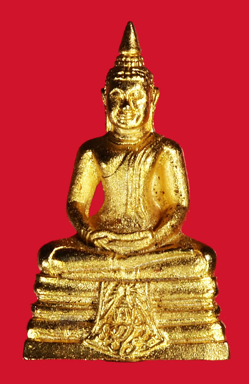 *27968 พระกริ่ง พระพุทธโสธร วัดโสธรวรวิหาร ชุบทอง ปี 2535 กล่องเดิม 1