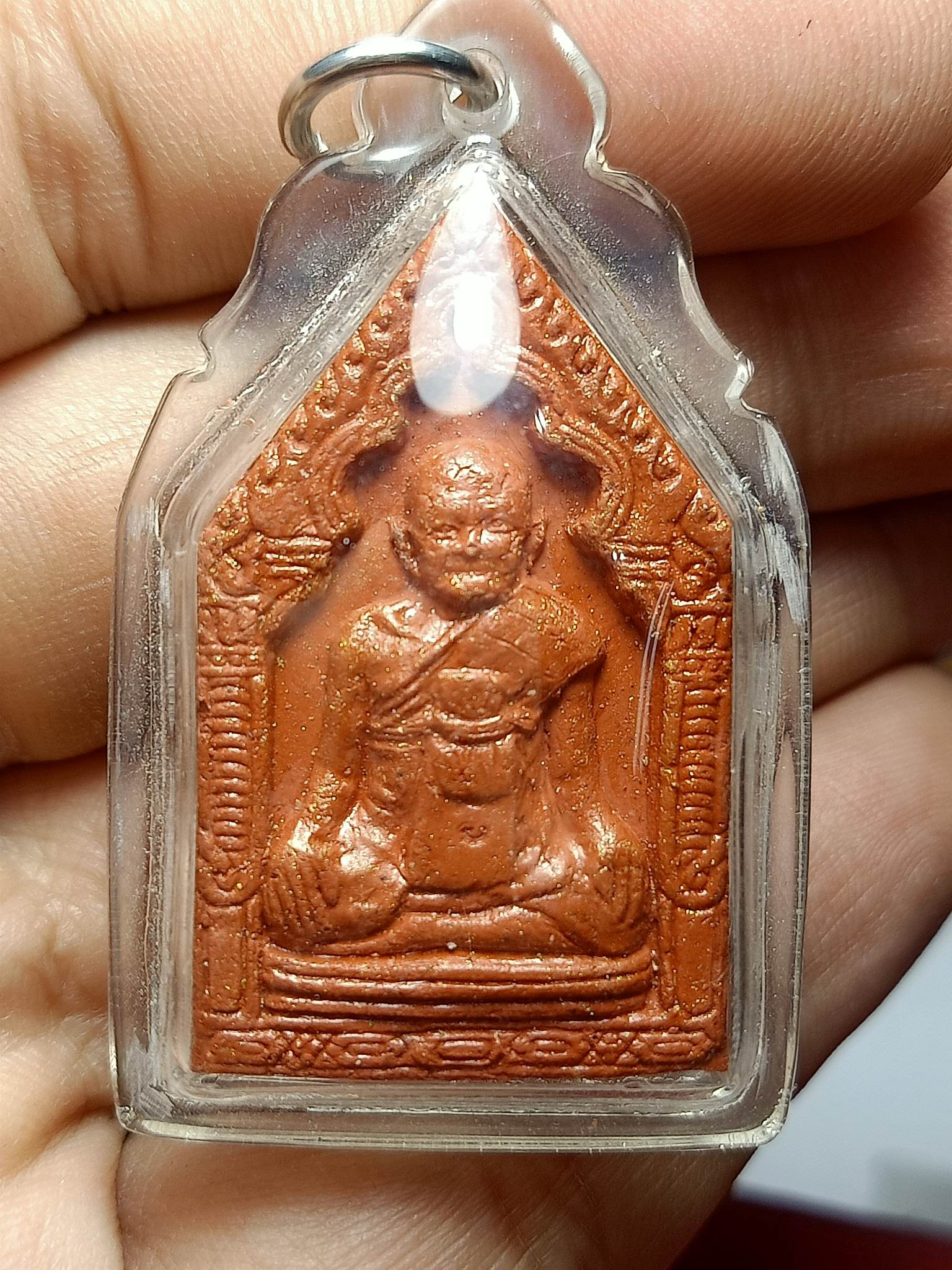 พระขุนแผน หลวงปู่หงษ์ รุ่นพระแม่คงคา วัดเพชรบุรี จ.สุรินทร์ (SKU-02500)