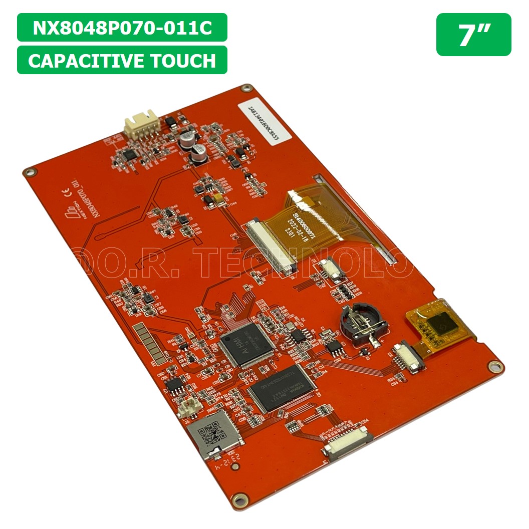 AA647 หน้าจอ Nextion NX8048P070-011C 7 Inch 65K Capacitive Touch Screen Man machine Interface HMI Kernel Enhanced Version หน้าจอสัมผัส