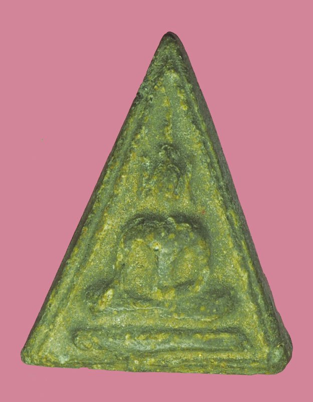 *38490 พระนางพญา เนื้อผงน้ำมัน หลวงพ่อกวย วัดโฆษิตราราม ชัยนาท 27