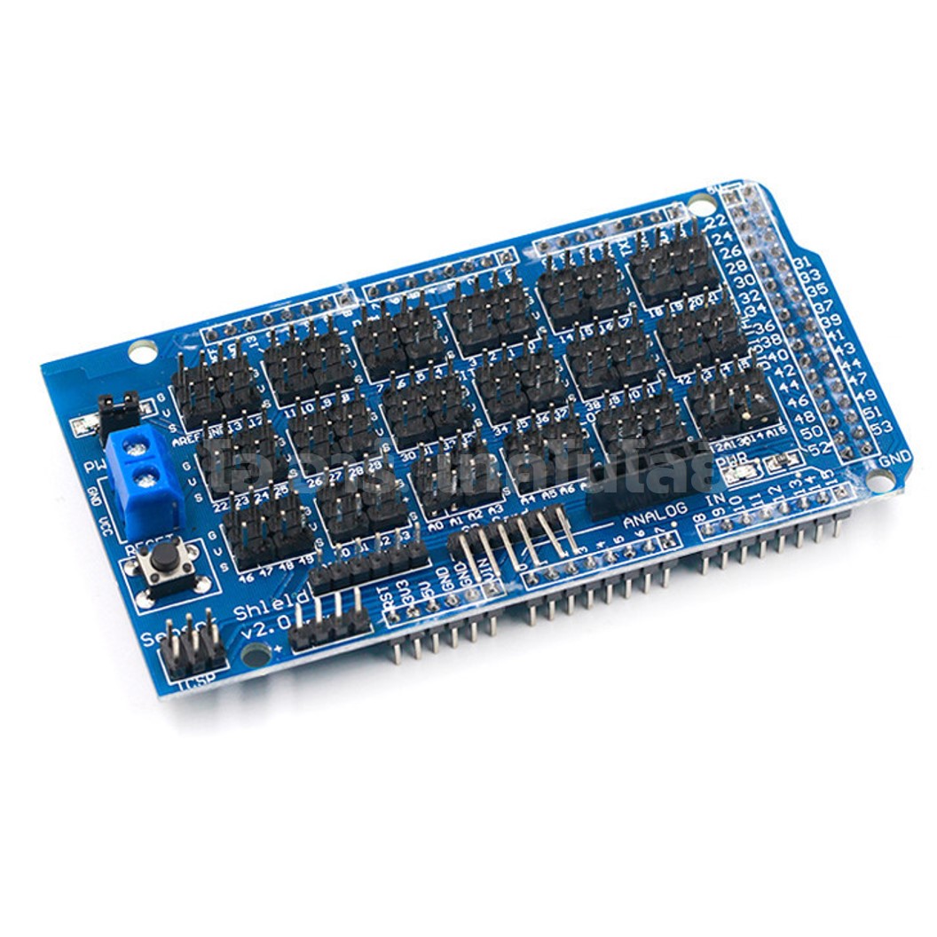 NA009 บอร์ดขยายขา บอร์ดเสริม Mega Sensor Shield V1.0 for MEGA2560 Arduino อาร์ดูโน่