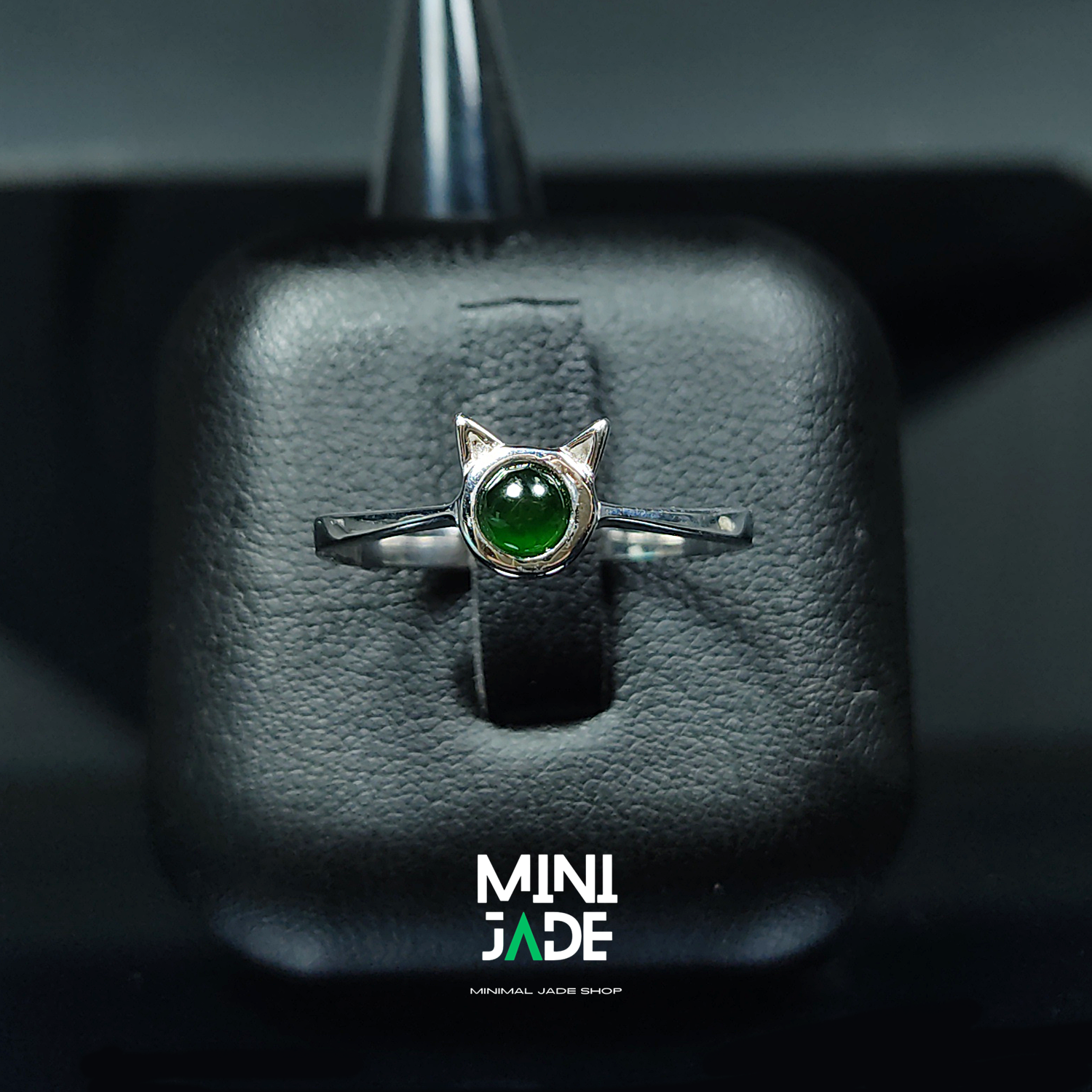 แหวนหยก jadeite เนื้อแก้วใส