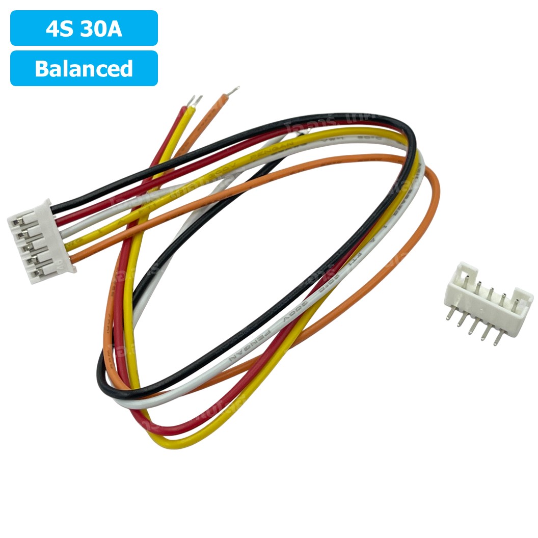 CM644 4S 30A Balanced โมดูลชาร์จแบตเตอรี่ BMS 4-Series 30A 18650 Lithium Battery Protection Module 4S30A Bal แบตลิเธียม โมดูลชาร์จถ่าน 18650