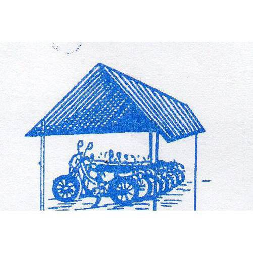 ผ้าฟางฟ้า-ขาว ขนาด 2x3 เมตร (รุ่นผืน)(ราคารวมแวท) บลูชีท กันแดด ฝน ปูพื้น ทาสี มีตาไก่ {รหัสสินค้า1701402501}