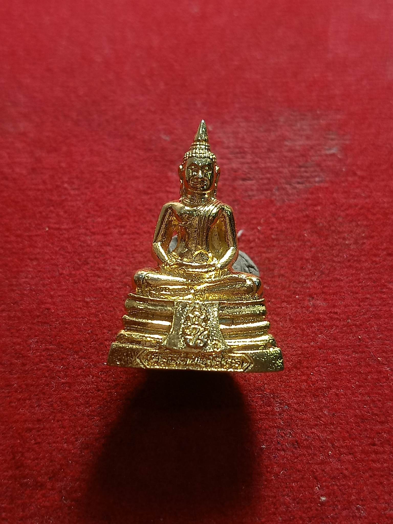 พระกริ่ง หลวงพ่อโสธร ภปร. หลังลายเซ็น พิมพ์ใหญ่รุ่นสร้างพระอุโบสถ ปี 2539 (SKU-01478)