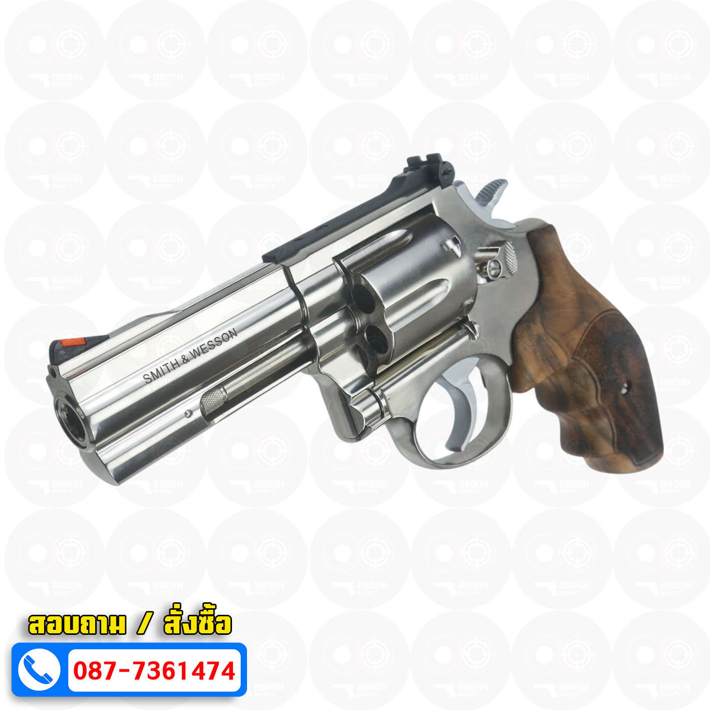 บีบีกัน ลูกโม่ 3.5 นิ้ว ARES Revolver 3.5" Model ระบบแก๊ส Co2 BB GUN