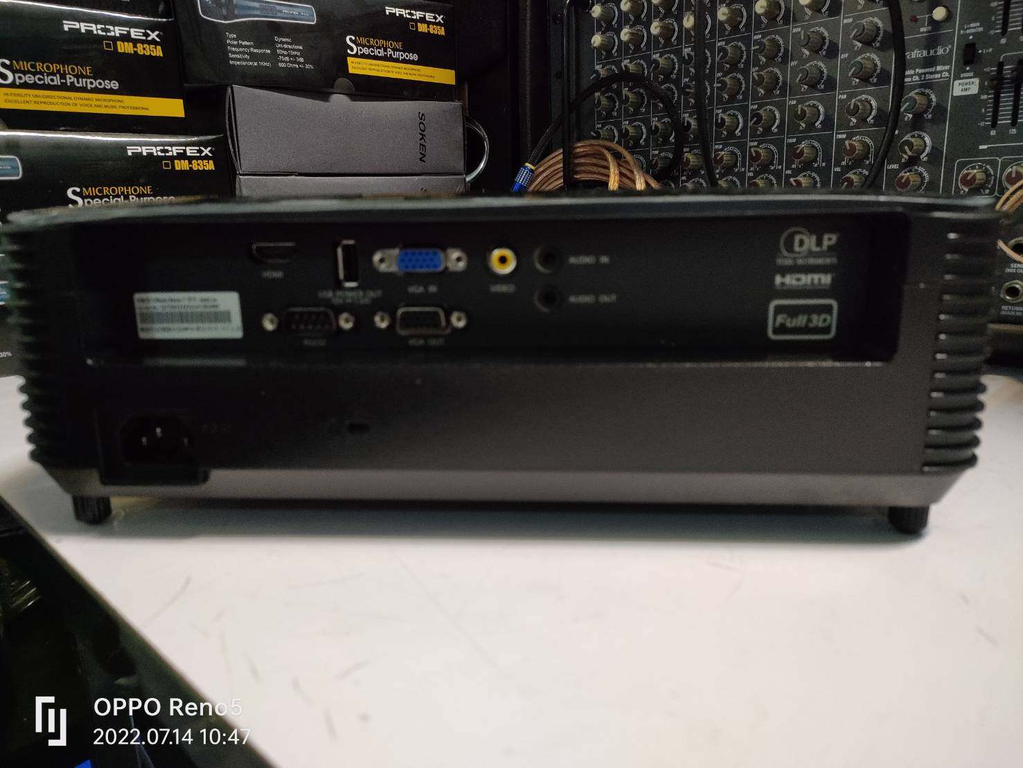 OPTOMA X 400 LVE ความสว่าง 4000 ลูเมนส์ ANSI ระบบ DLP (ไม่รวมจอ)
