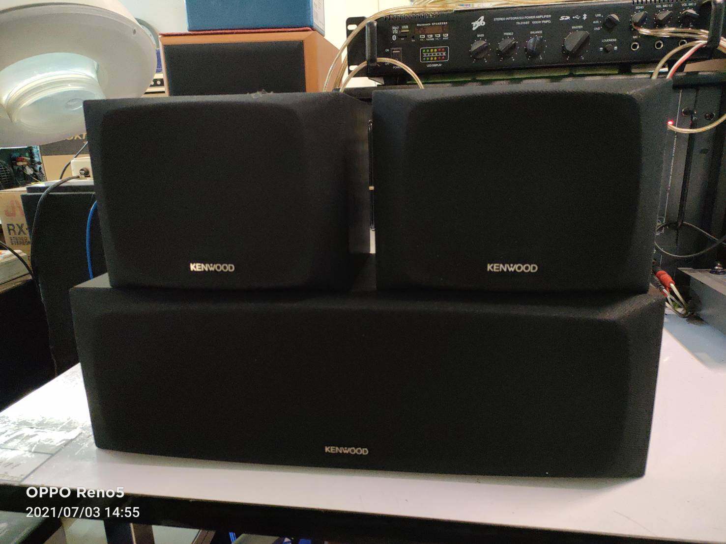 KENWOOD CRS-122 CENTER SPEAKER , REAR SPEAKER