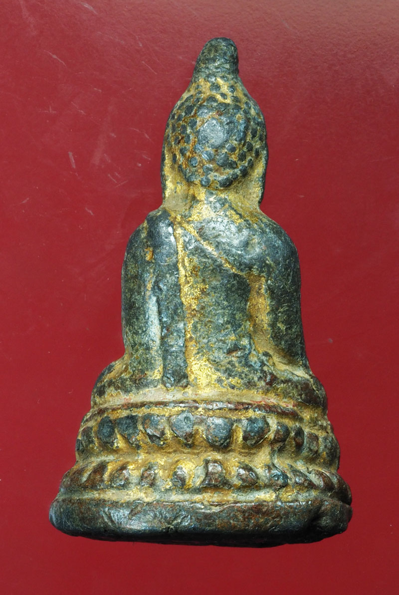 *28948 พระรัตนะ เนื้อชินตะกั่ว ลงรักปิดทอง 13