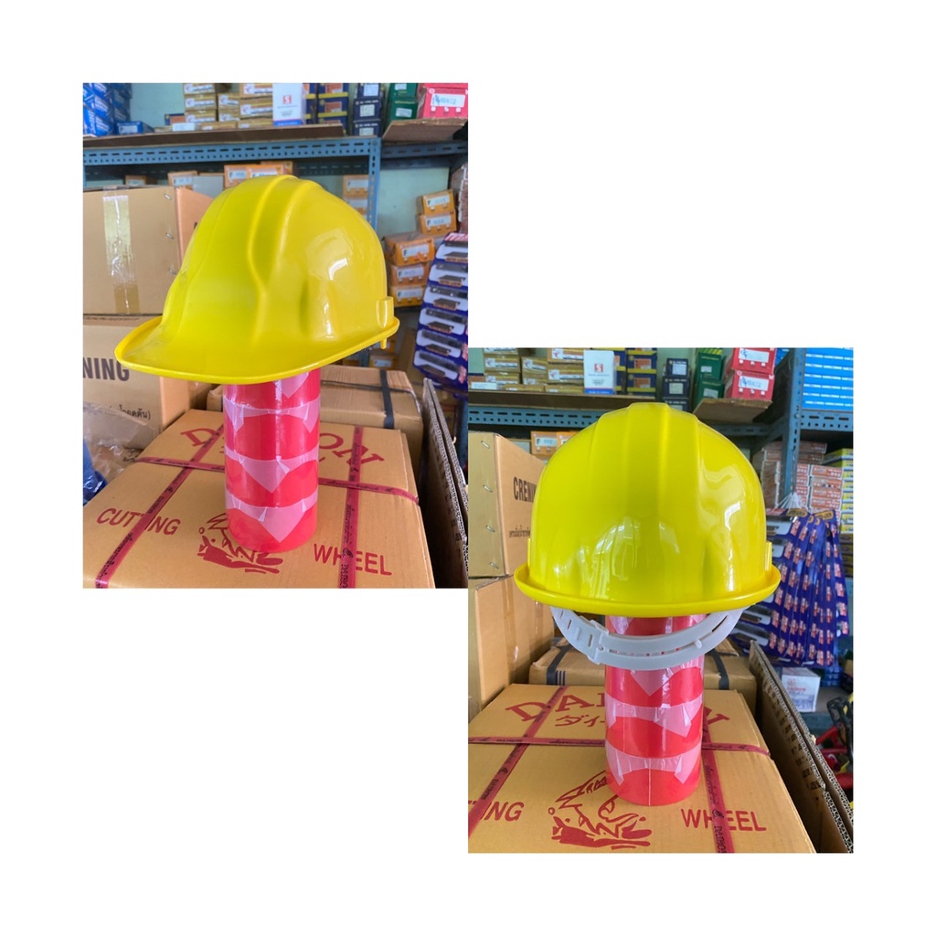 หมวกเซฟตี้ หมวกนิรภัย หมวกวิศวกร หมวกวิศวะ คละสี (ราคารวมแวท) อย่างดี เหนียว หมวกป้องกัน หมวกช่าง หมวกงานก่อสร้าง ขายส่งราคาถูก !!!