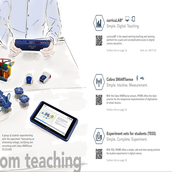 Digital science education in the classroom