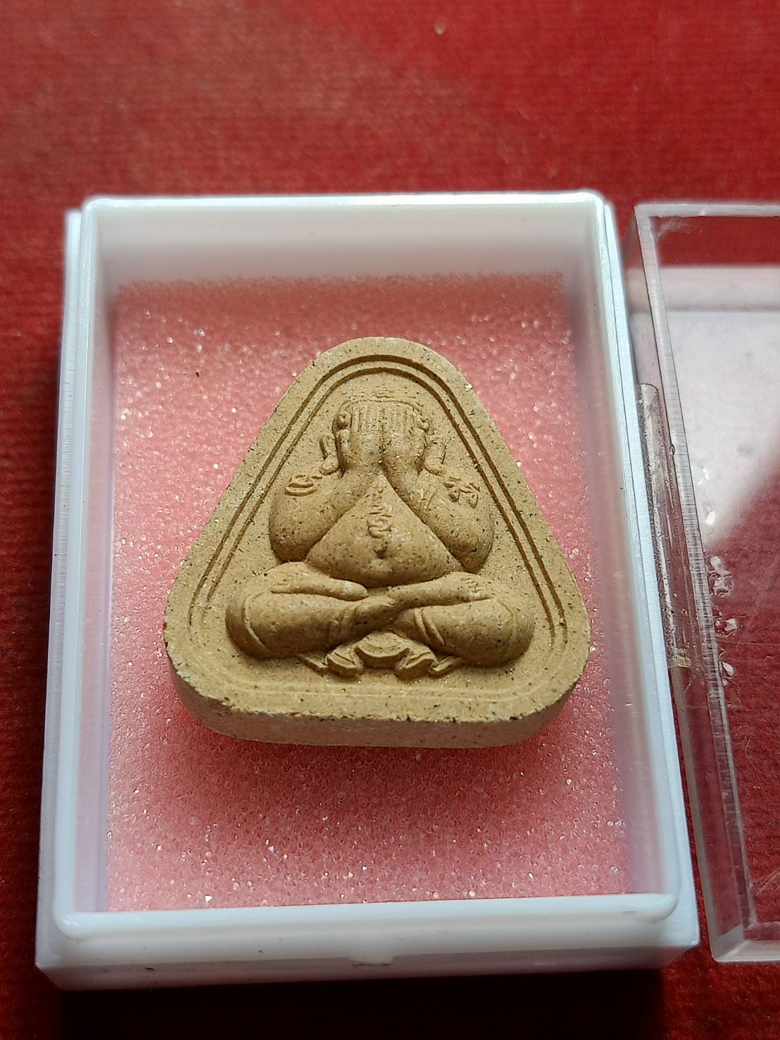 พระขุนแผนพรายกุมาร หลวงพ่อสาคร วัดหนองกรับ จ.ระยอง พร้อมกล่อง (SKU-09367)