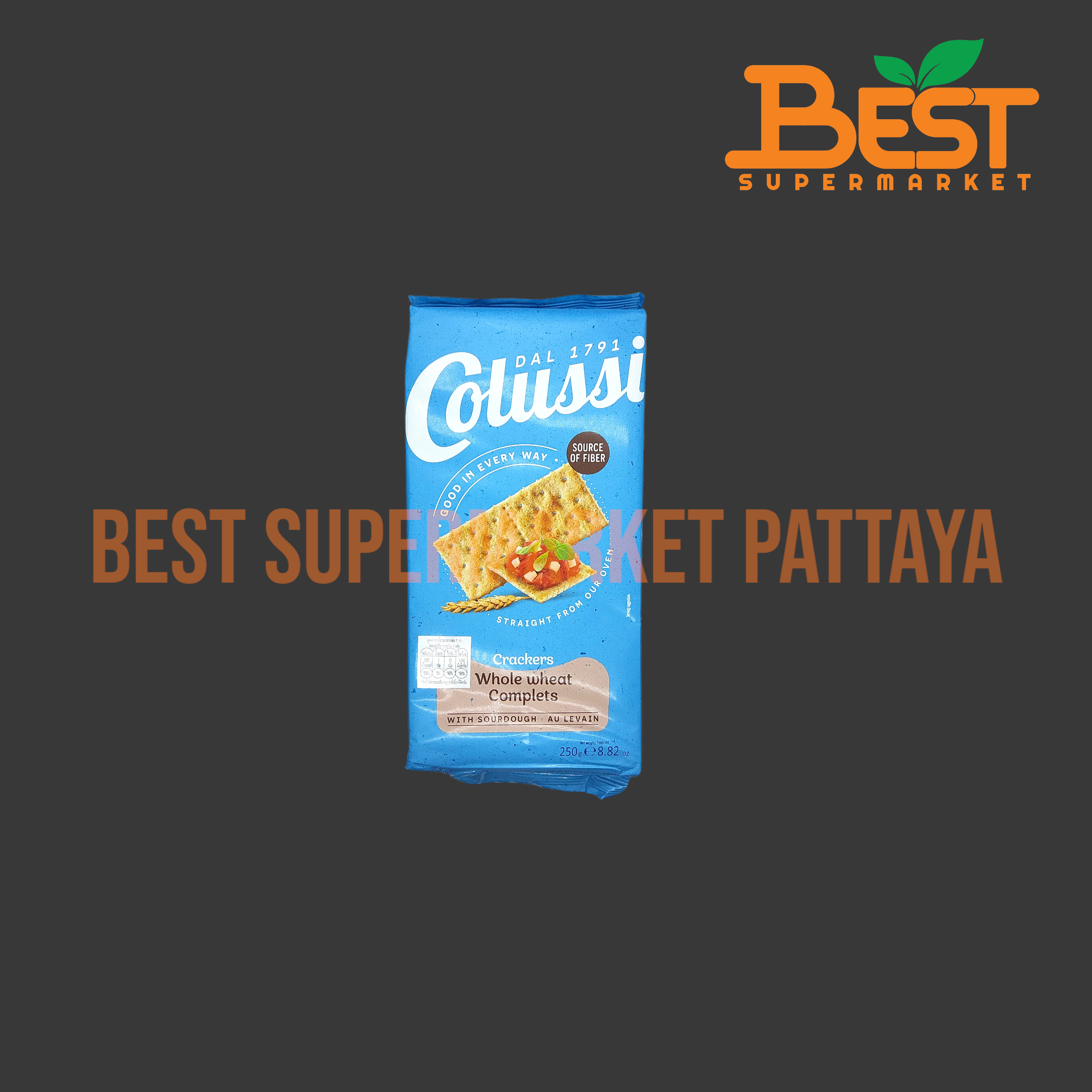 โคลุสซี่ แครกเกอร์ 250 กรัม Colussi Cracker 250 g.