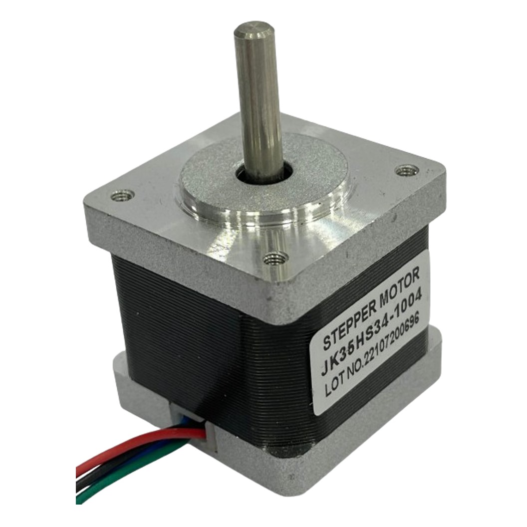(1ชิ้น) JA004 สเต็ปเปอร์มอเตอร์ Stepper Motor JK35HS34-1004 NEMA14 (Round Shaft 1.8°) สเต็ปปิ้งมอเตอร์ Stepping Motor