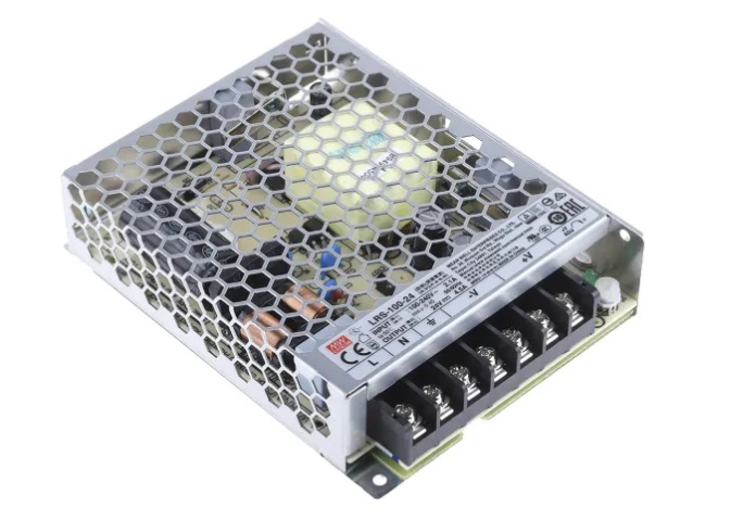 LRS-100-24 100W POWER SUPPLY 24VDC 4.2A "MEANWELL"
