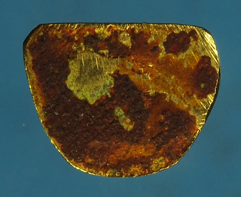 *28195 รูปหล่อพระเกจิ ไม่ทราบที่และปีสร้าง กระหลั่ยทอง 8