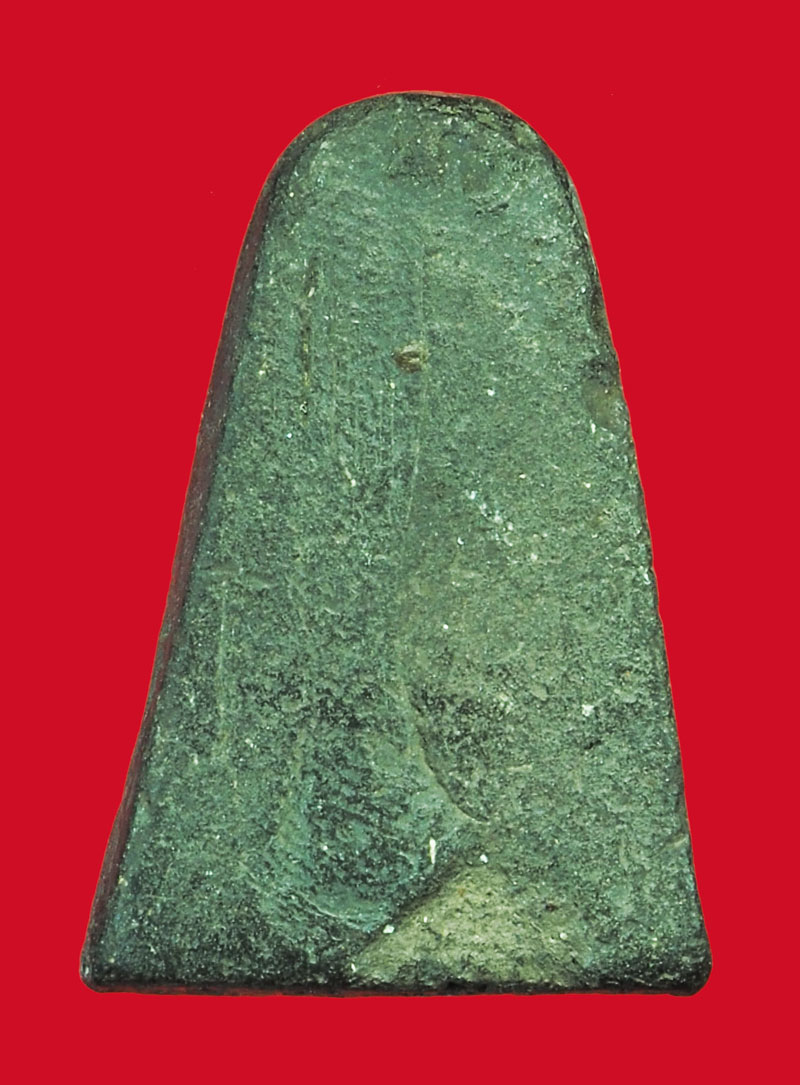 *35450 พระผงรูปเหมือนรุ่นแรก หลวงพ่อรุ่งเคราเหล็ก วัดบางแหวน จังหวัดชุมพร เนื้อดินผสมว่าน พ.ศ. 2500 จัดสร้างเป็นรุ่นแรกของท่าน 29