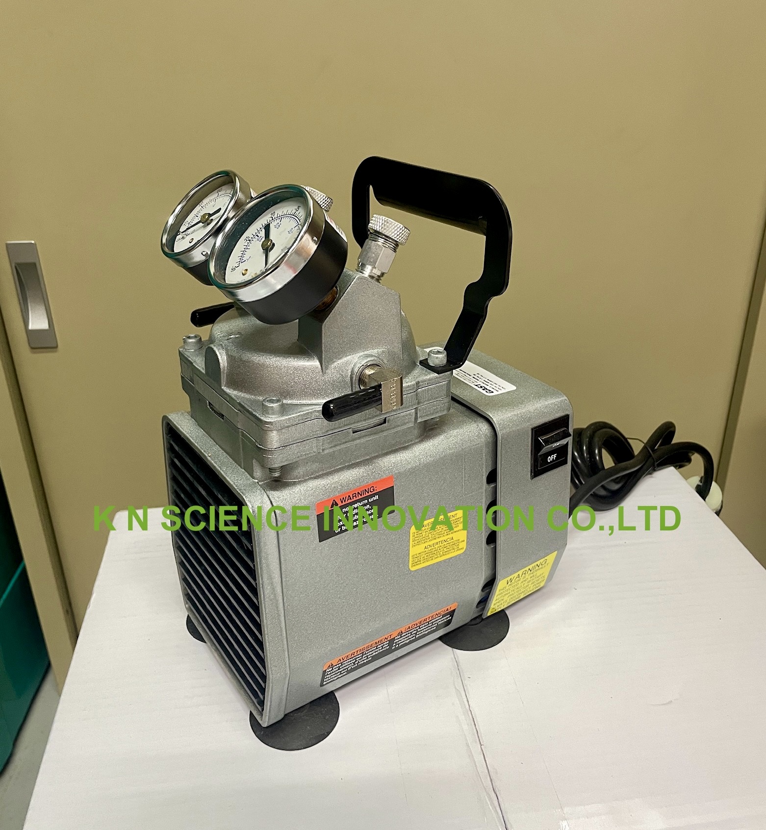 ปั๊มสูญญากาศ (Diapharm vacuum pump) รุ่น 07061-42,ยี่ห้อ GAST (ผลิตภัณฑ์จากประเทศอเมริกา) DOA-P504-BN