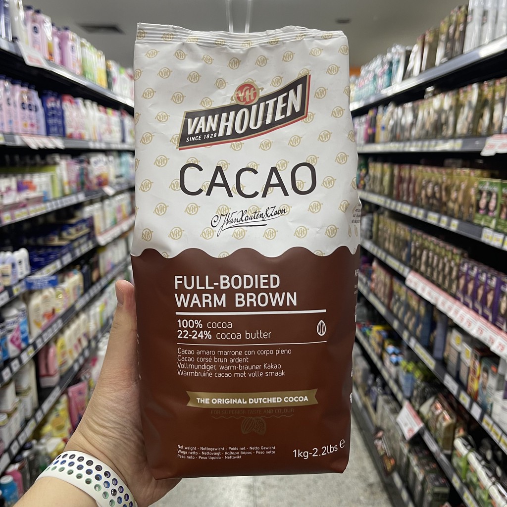 แวน ฮาวเท่น โกโก้ชนิดผง 1 กิโลกรัม Van Houten Cacao
