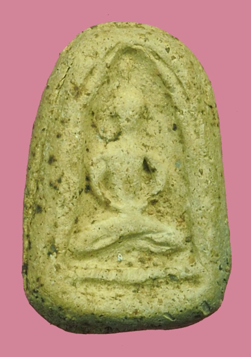 ขายแล้ว*40431 พระเม็ดบัว มีอายุ ไม่ทราบที่และปีสร้าง เนื้อดิน 9.1