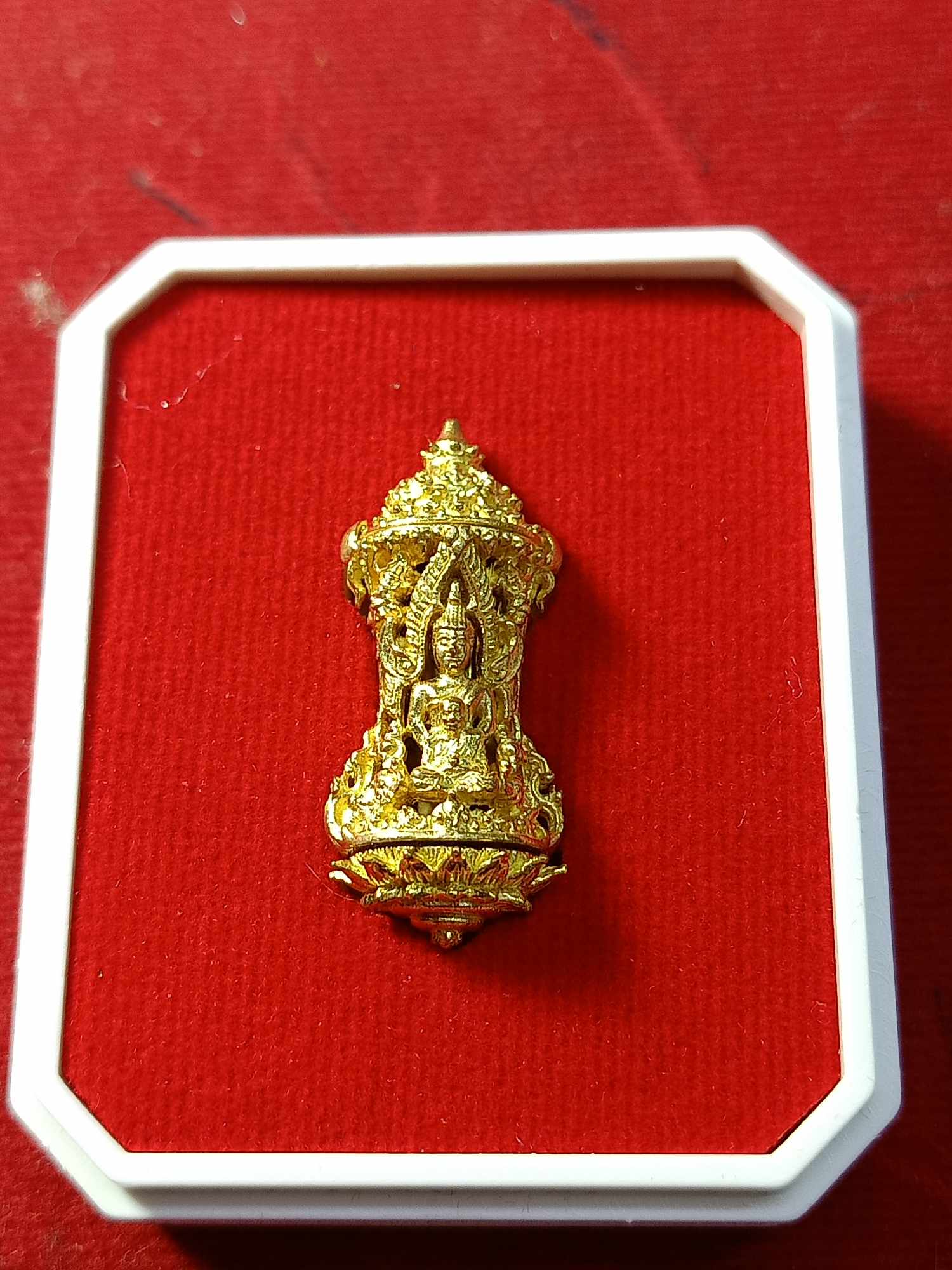 ตะกรุด รุ่นนักรบไทย อาจารย์ปกรณ์ วัดถ้ำผาแด่น จ.สกลนคร พร้อมกล่อง (SKU-03237)